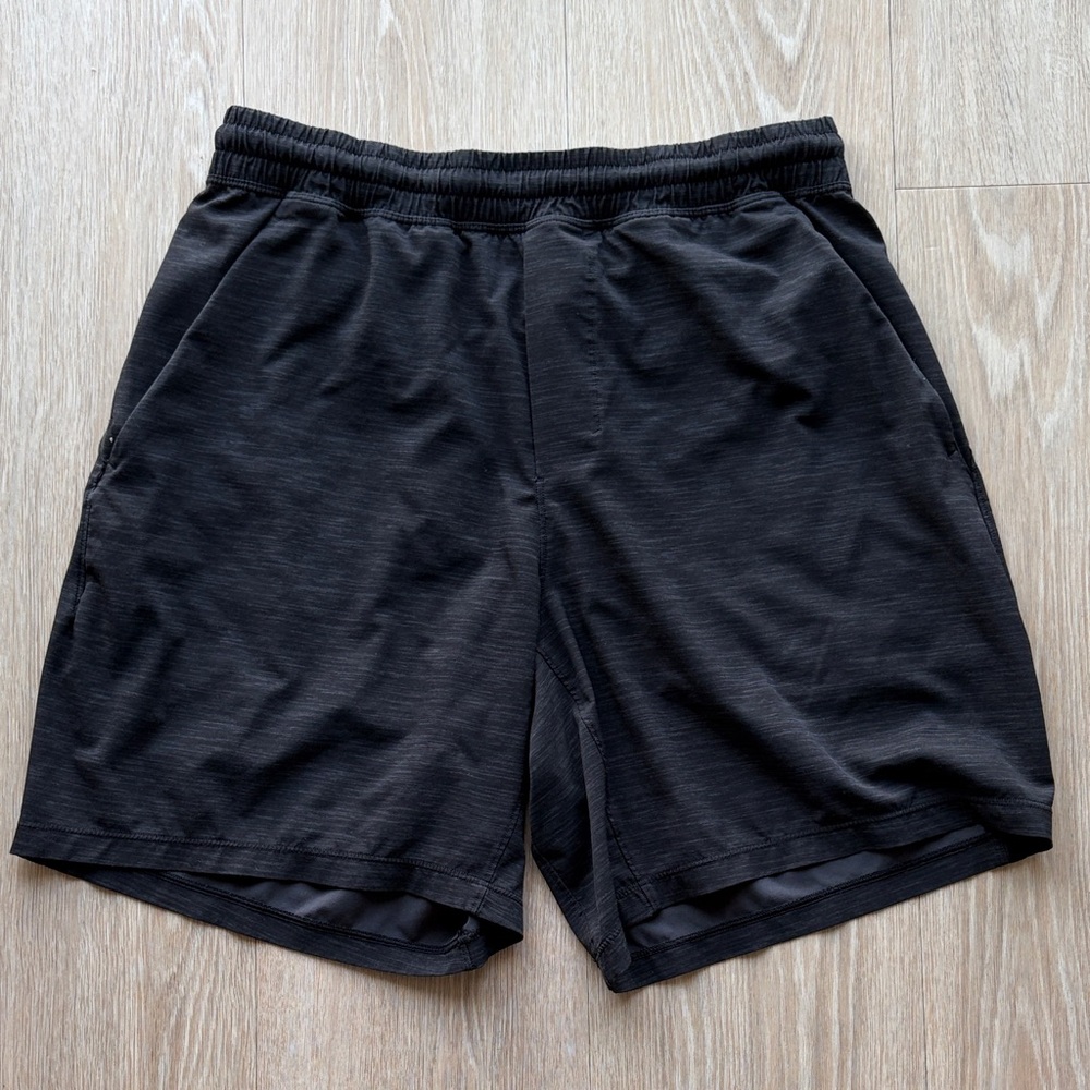 Lululemon Black 7” Pace Breaker Shorts
